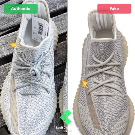 real vs fake Yeezy 350 v2